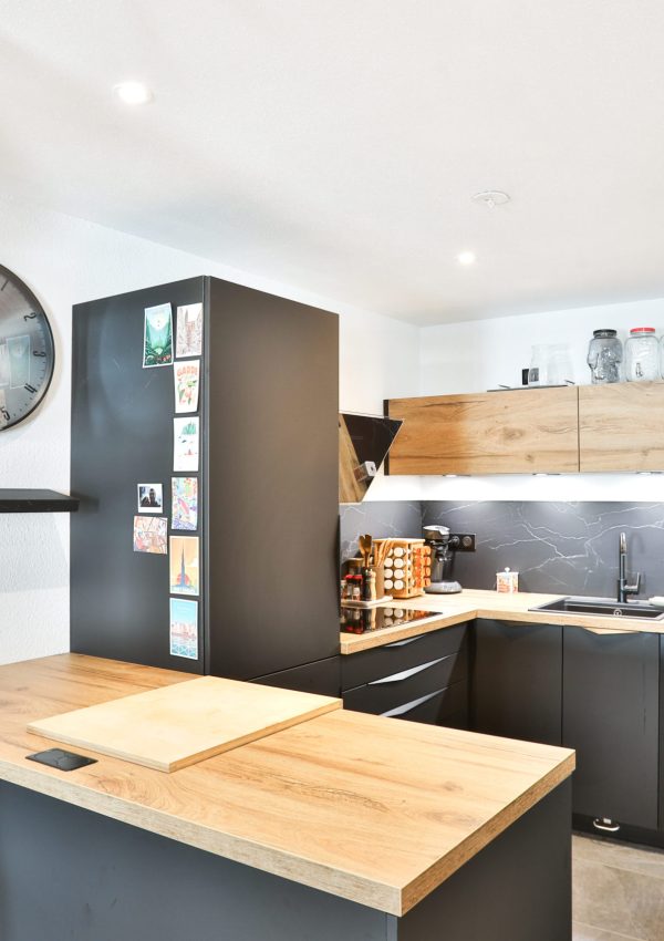 Appartements, cuisine equipee